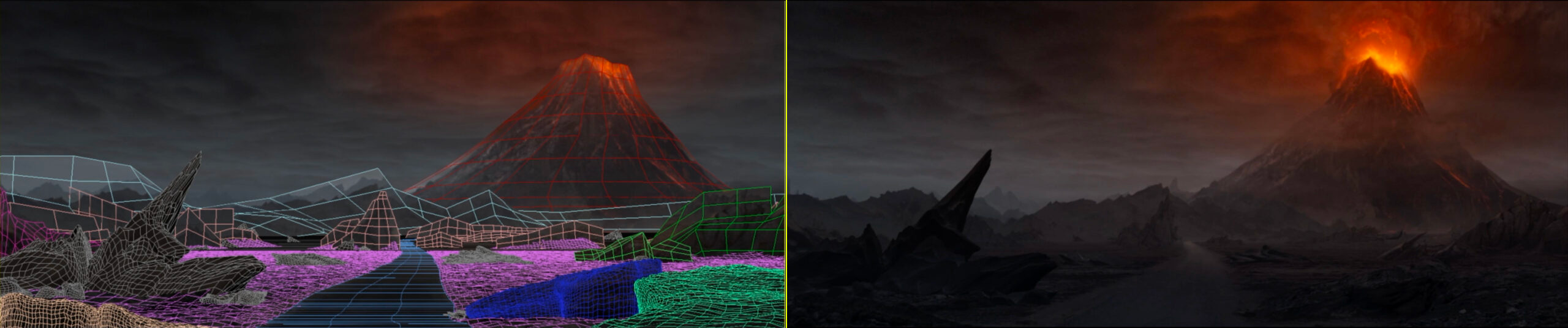 3D scene