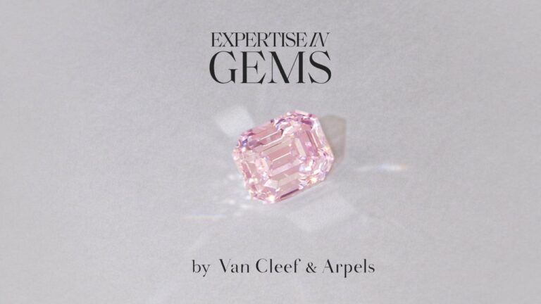 Expertise in gems by Van Cleef & Arpels, Pink diamond